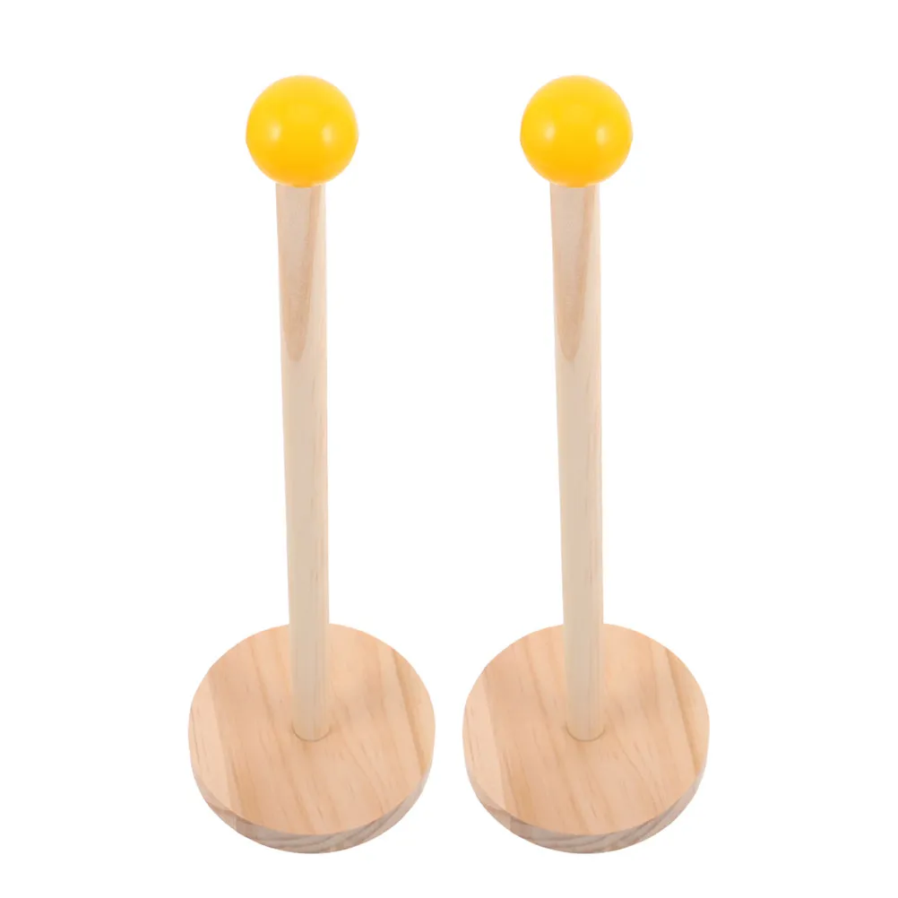 

2Pcs Wood Hair Accessories Holder Core Hair Tie Organizer Clip Rack Headband Organizer Natural Wood Display Stand Girls Storage