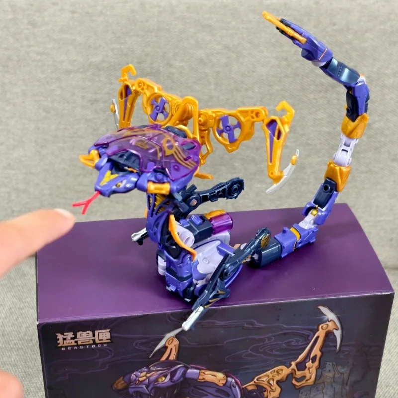 IN VOORRAAD 52 SPEELGOED Beastbox BB-71PH Purple Haze Deformationsspielzeug Limited Edition Action Figure Model Speelgoed Gift