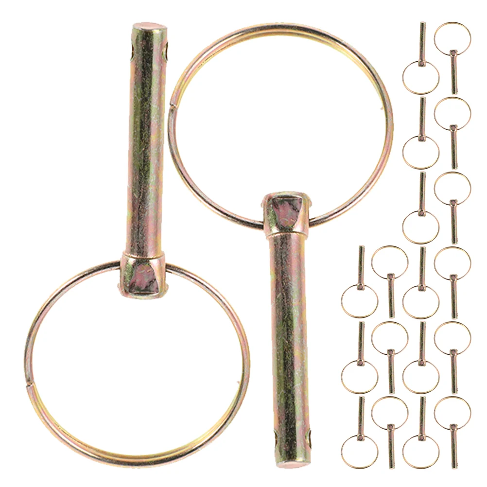 

20pcs Agricultural Spring Pins Heavy Duty Trailer Lock Farm Tractor Trailer Lynch Pins Lynch Hitch Safety