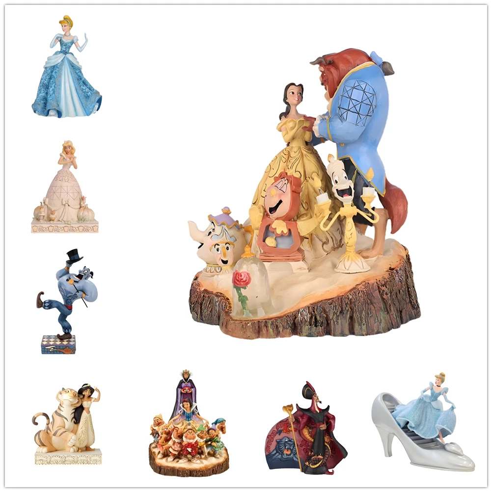 Lion Proposed To The Princess Acrylic Home Decoration Cinderella Stone Crafts Bag Car Pendant Cute Dwarfs Character Crafts 1Pcs