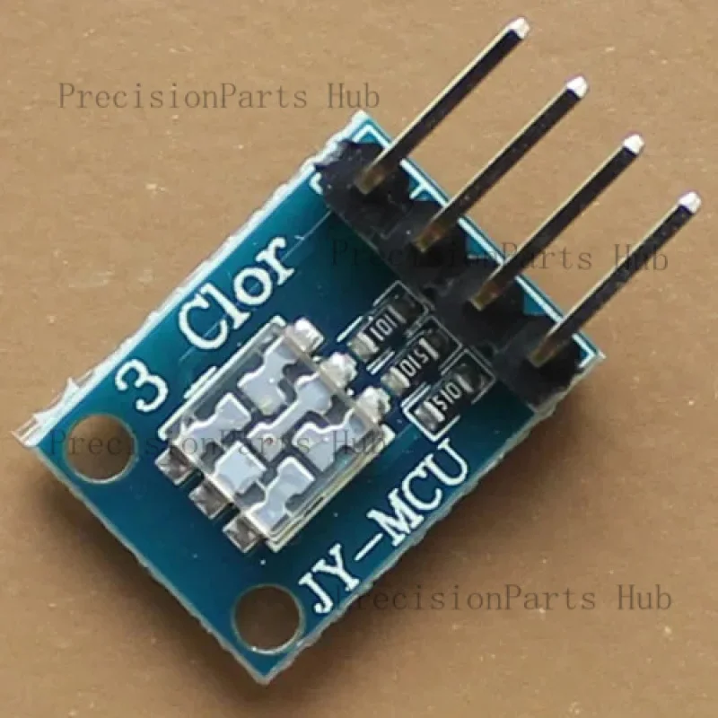 40Pcs RGB Three-color Full-color 5050LED Module 3-color SMD Module Can Interface with Various Microcontrollers