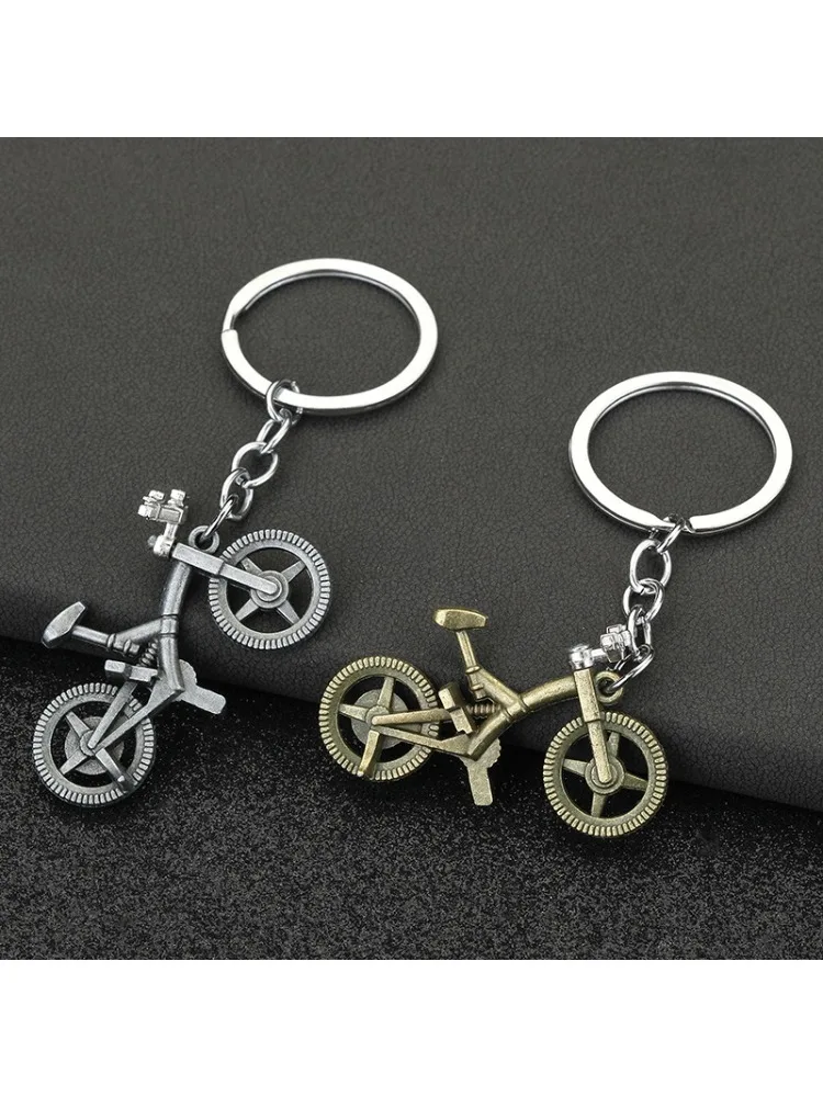 AliExpress SUFANHYD Creative Bicycle Keychain Portable Metal bike Key Ring Fashion Backpack Pendant Ornaments Car Key