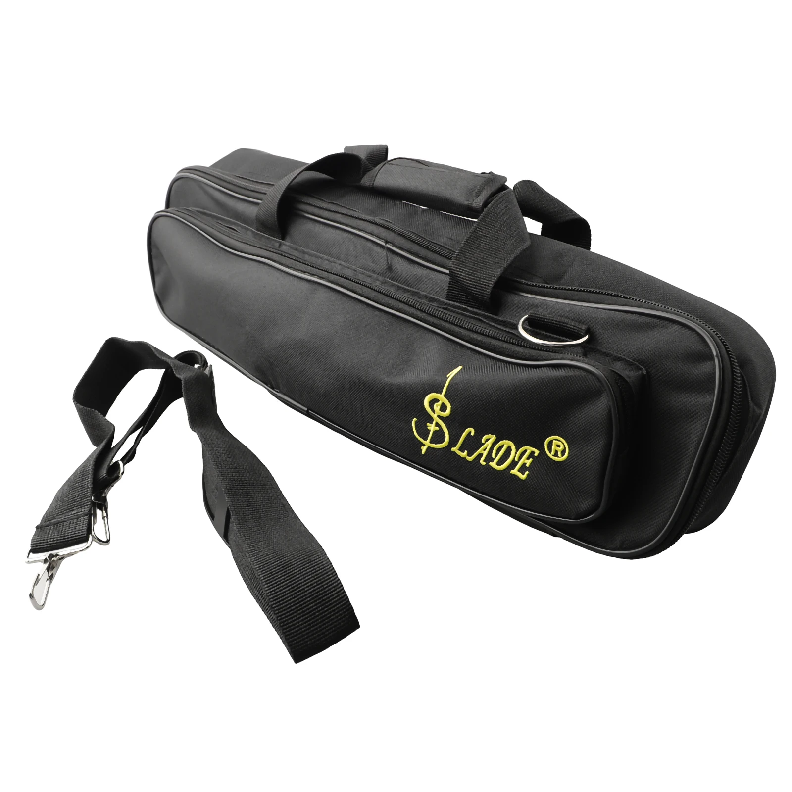 

1pc Flute Bag Soft Lining 16 17 Holes Flute Bag Padded Concert With Adjustable Shoulder Strap Thickened Flute Bag Accessories