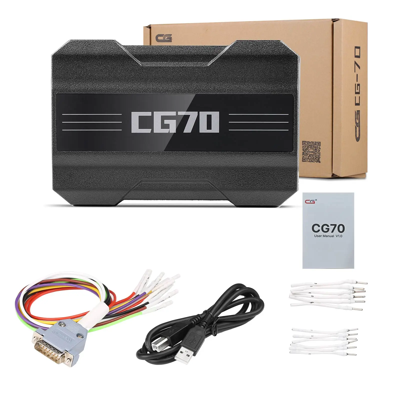 أداة إعادة ضبط الوسادة الهوائية CGDI CG70، رموز الأخطاء الواضحة، مفتاح واحد، لا لحام، لا تفكيك