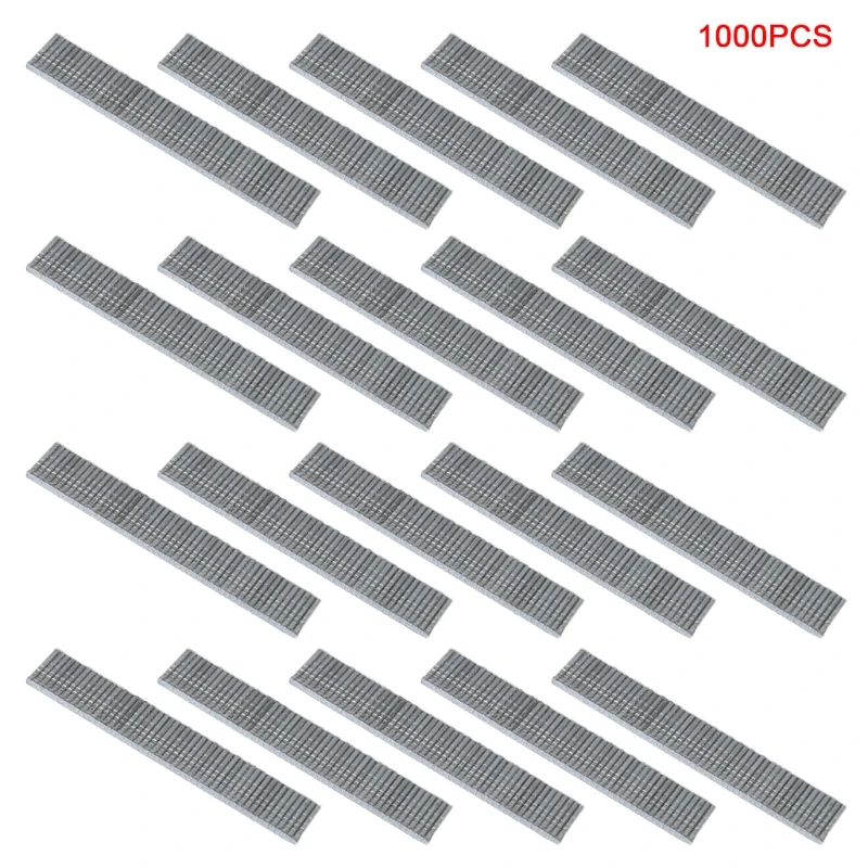 1000 Pcs U Shaped Staples 12x6.3mm Nails for staple Gun Stapler M4YD