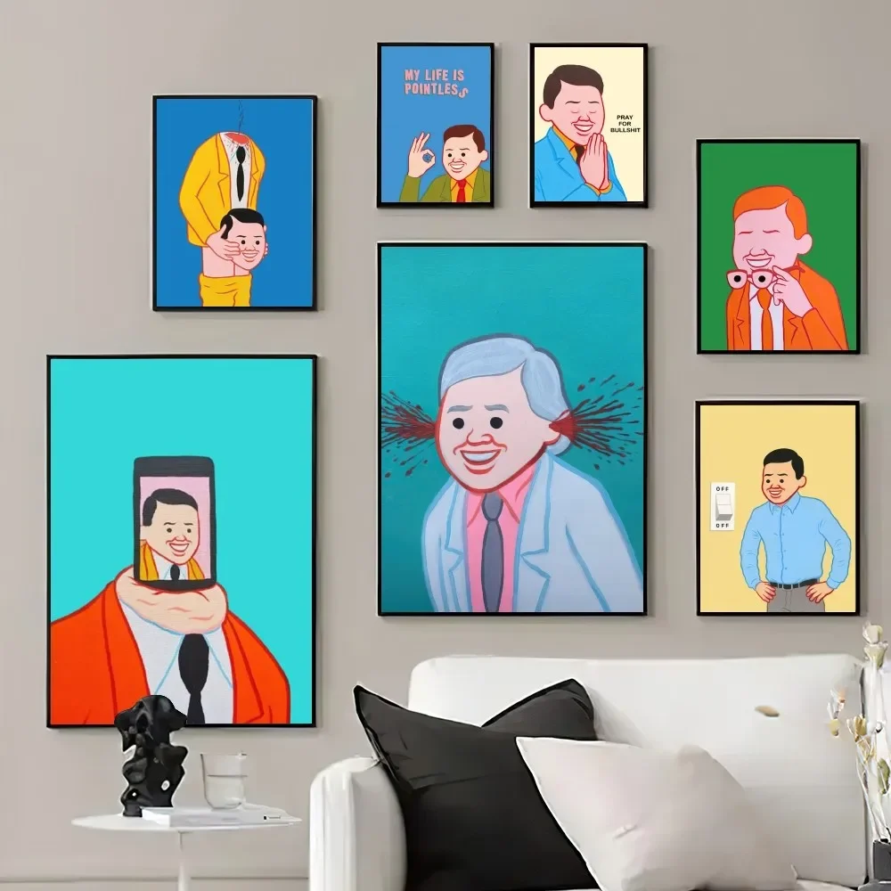 Joan Cornella art Poster Prints Wall Pictures Living Room Home Decoration