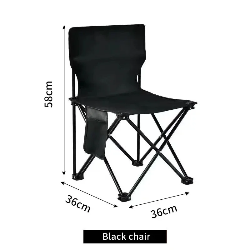 Outdoor Portable Folding Chair Fishing Folding Chair Camping Chair Stool Leisure Beach Chairs Picnic Stool Small Bench