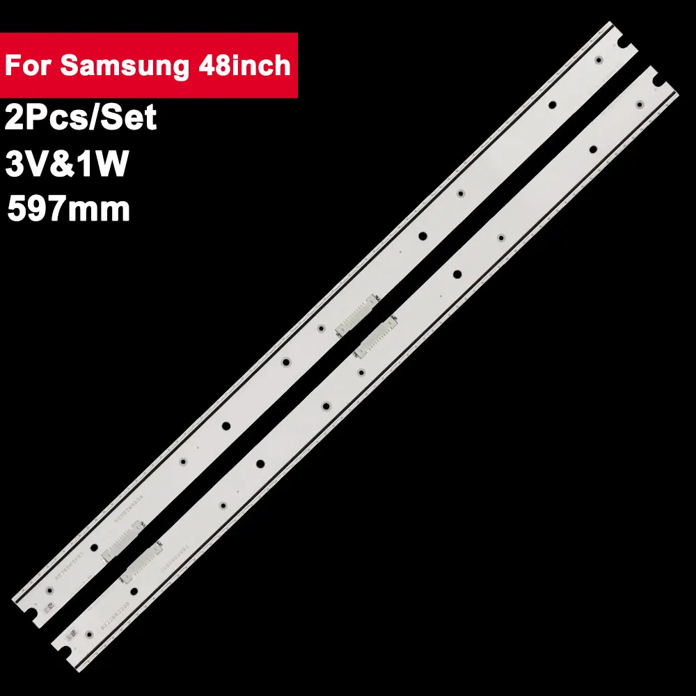 

2pcs/set 597mm Led Backlight Bar For Samsung 48inch S_5N9_48_SFL_R72 L72 BN96-34773A UN48JS9000 480SMA UN65JS8500