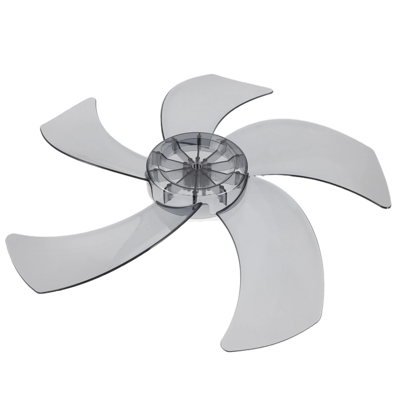 

16 Inch Blades 5 Leaves Transparent Black Replacement Parts Pedestal Table Fan Accessories Easy Install