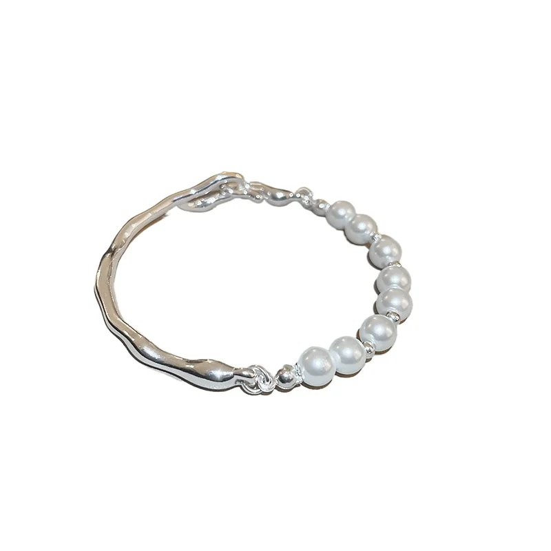 

*Baroque Pearl Bracelet Women's Light Luxury, Small and Elegant Handicrafts with Irregular Design