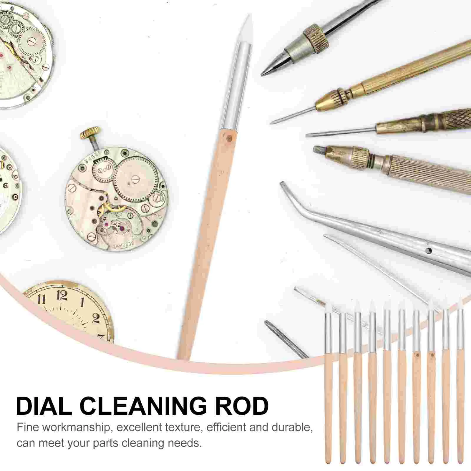 Watch Pen Dial Cleaning Cleaner Movement Tool Portable Brush Repair Kit Hand Jewelry Pens Household Clean Scratch Coin Tools