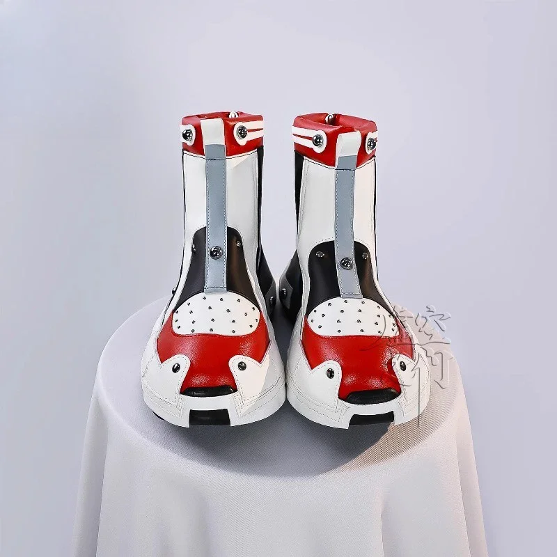 

Zenless Zone Zero Alice Thymefield Cosplay Shoes PU Leather Boots Halloween Cosplay Prop Custom Made Shoes