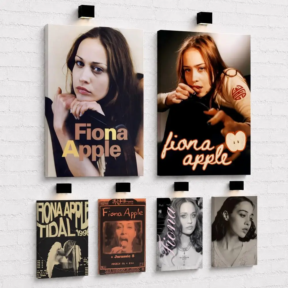 Alternative Singer F-Fiona apple Framed Wall Painting Framed Canvas Wall Art Print | Modern Poster | Home Hallway Decor