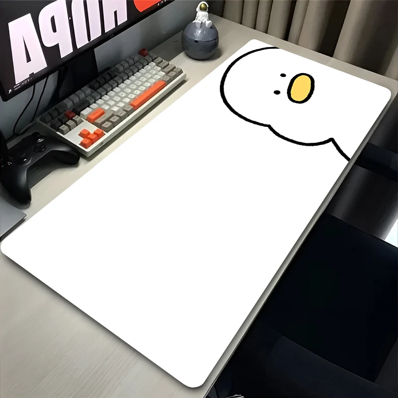 

Mouse Pad Computer Office PC Cartoon Duck Game Table Mats Rubber Anti-slip Gaming Keyboard Pad Anime Mousepads Long Desk Mats