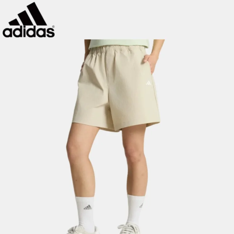 2026-summer-adidas-women's-pants-loose-sports-casual-shorts-kx6811