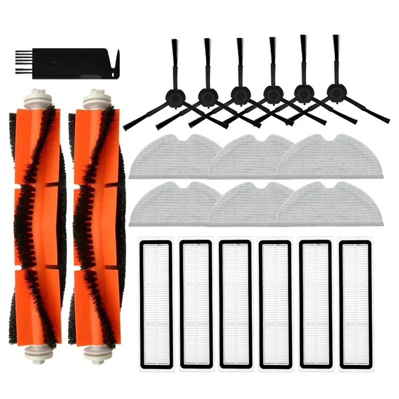 Escova de Rolo Principal e Lateral para Dreame, Filtro Hepa, Mop Pano Como Mostrado, D9 Max, Bot L10 Pro, Peças LDS Localizador