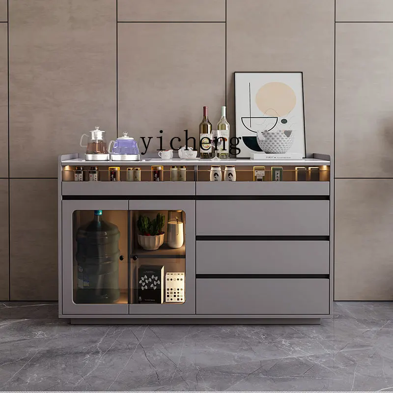 

b8 Desktop tea bar machine with household integrated cabinet, side cabinet, small desktop automatic water filling