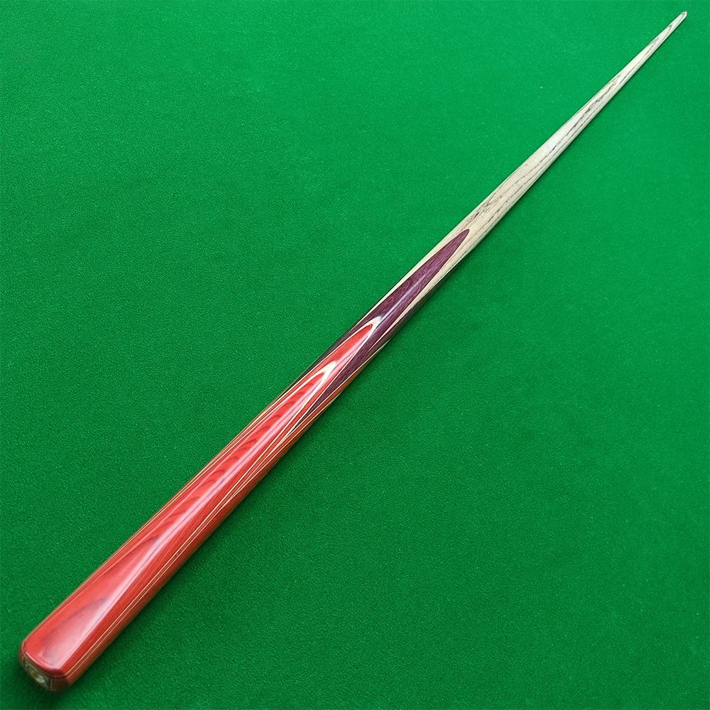 Bojue manufacturer high quality ash wood billiard & snooker standard size single piece style pool cue