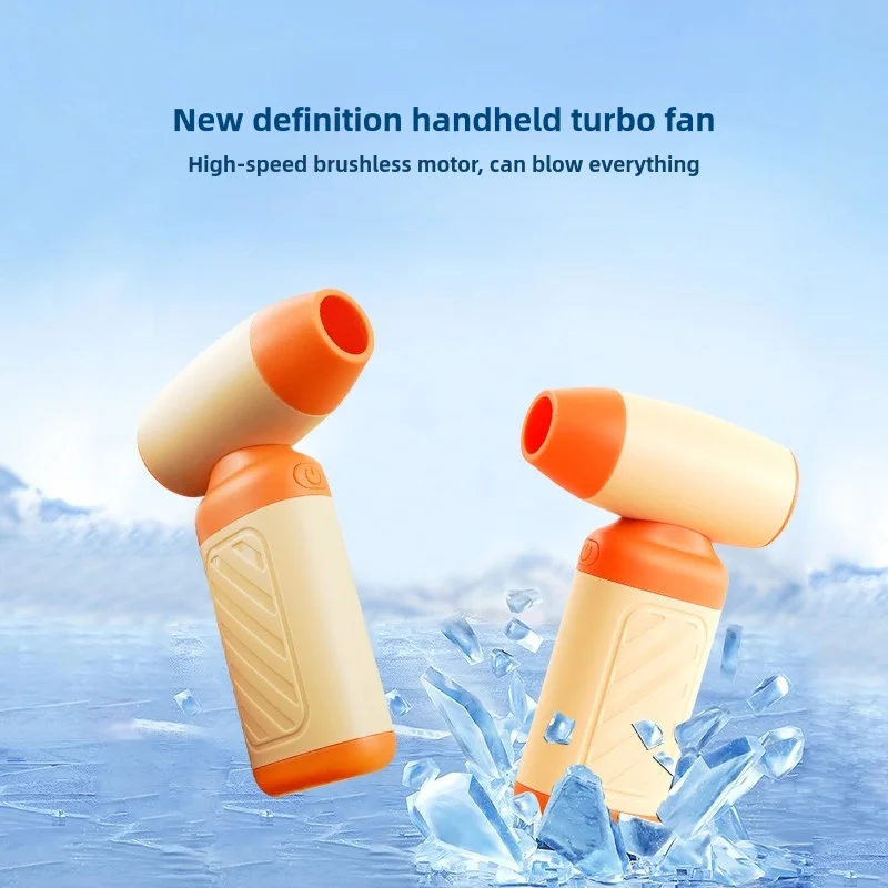 Wireless Cordless 150000 RPM Mini Turbo Fan, 3 Speeds Electric Compressed Type-C Fast Charging Jet Air Duster Blower view 4