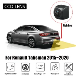Rear View Camera Accessories For Renault Talisman 2015 2016 2017 2018 2019 HD CCD/Night Vision/Backup Reverse Parking Camera