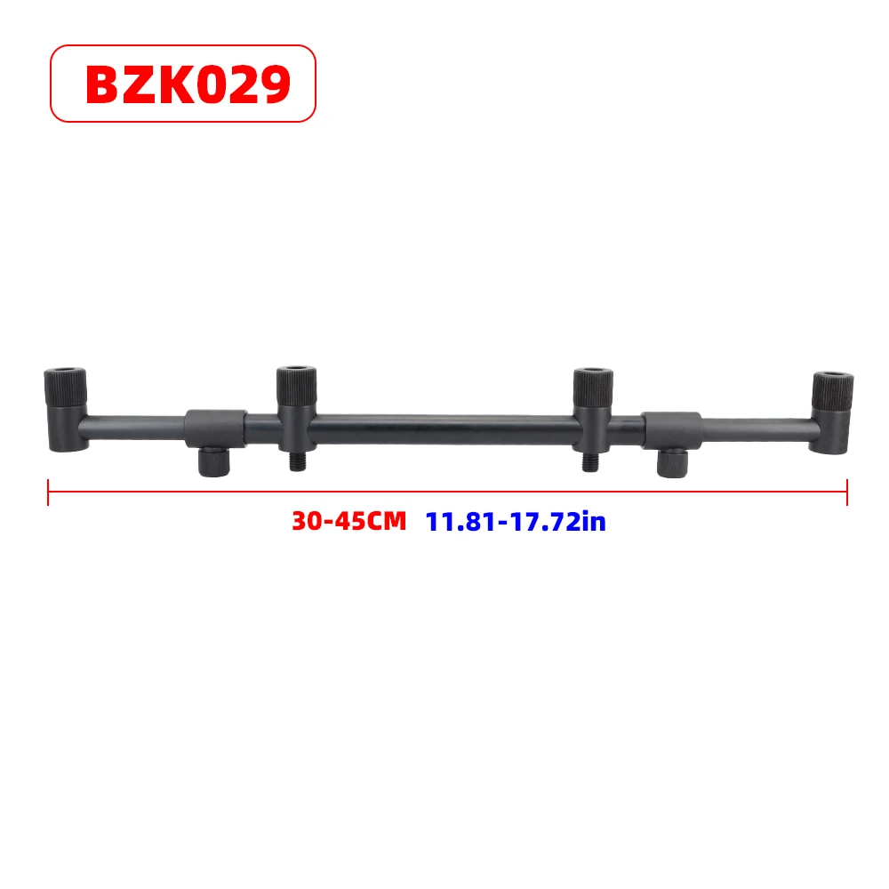 Hirisi 1 stks Karpervissen Buzz Bars voor 4 Hengels Aluminium Hengelsteunhouder BZK027/BZK029 Visaccessoires