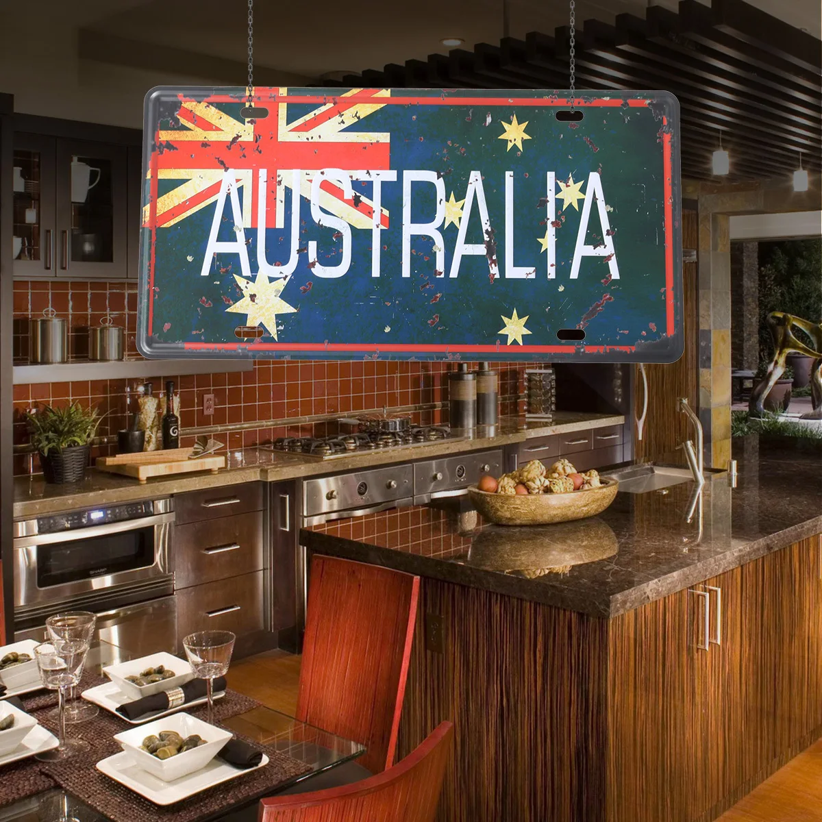 

Vintage Decorative Tin Metal Iron Car Sign Painting Wall Decor for Home Bar Coffee Shop Signs Art Design