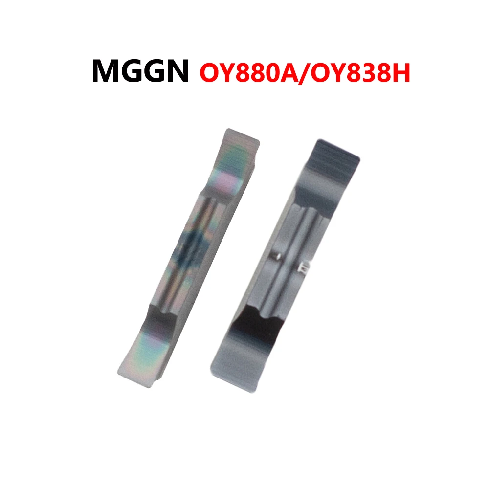 

OYYU MGGN200 MGGN150 MGGN300 MGGN400 JM OY880A OY838H Grooving Carbide Inserts Blades CNC Cutter Tools MGGN 150 200 300 400 Bar