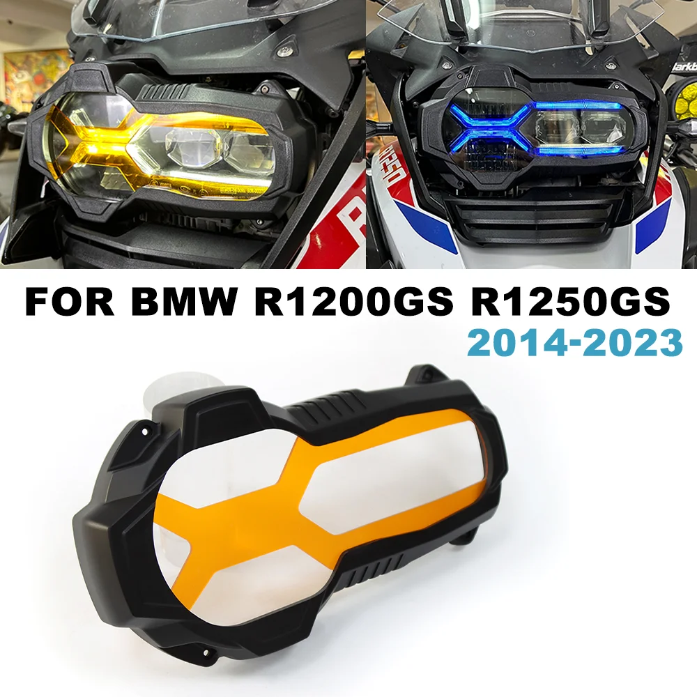 

ДЛЯ BMW R1200GS R1250GS ADV R1250 R 1250 GS 2014-2023 Защита фар мотоцикла, защита для фар, крышка объектива, аксессуары