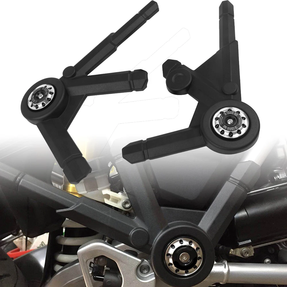 واقي لوحة الإطار الجانبي الأيسر والأيمن للدراجة النارية ، واقي لسيارة BMW R1200GS R1250GS ADV LC 1200 R1250 GS GSA-