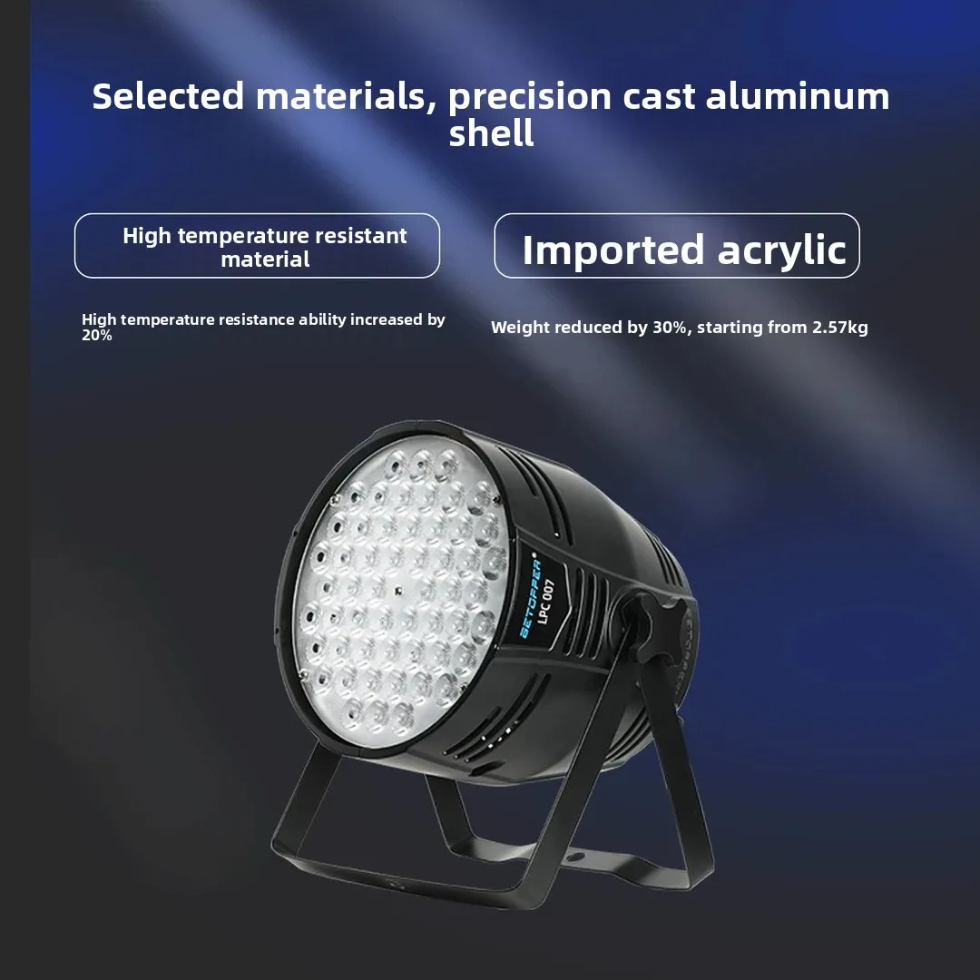 54 3w full-color par lights 3-in-1 stage lights LED live stream dance studio dyeing surface lights cross-border spot