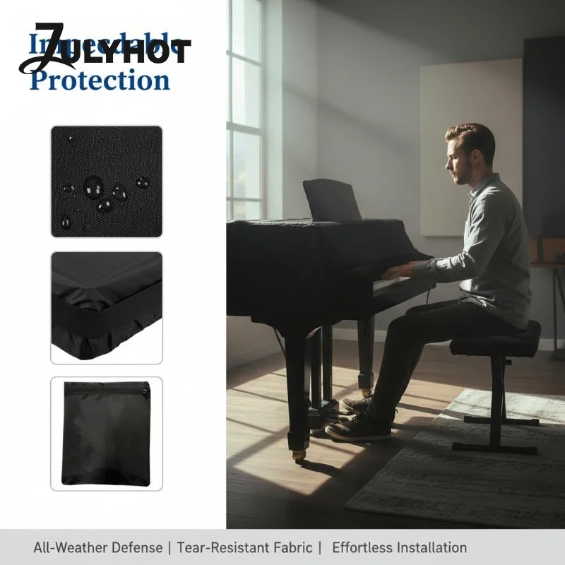 1PCS 61/88 Keys Electronic Piano Keyboard Covers Keyboards Stretchable Dust Proof Folding Waterproof