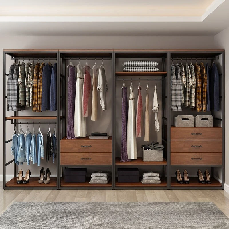 

Вешалки большой емкости, ящик для хранения, домашние вешалки для спальни, современная ретро-мебель для гостиной, штамп Garderobe YS40CC