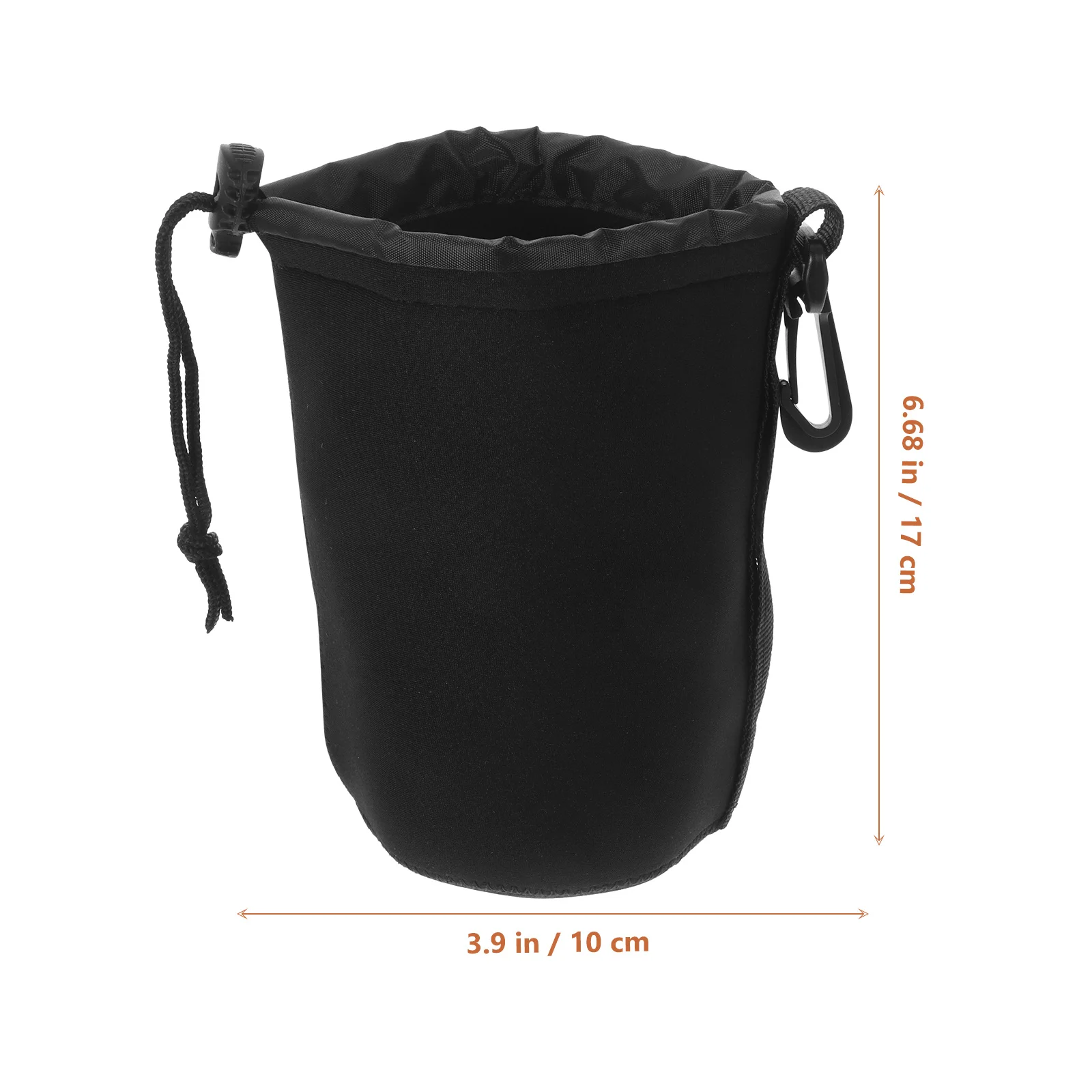 Wodoodporny, pyłoszczelny, lekki i łatwy w otwieraniu i zamykanie pokrowiec na obiektyw aparatu, odporny na wstrząsy, idealny na podróże i aktywności na świeżym powietrzu.