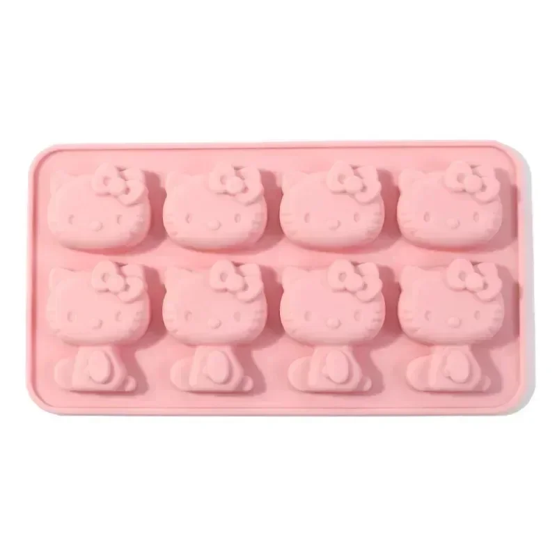 Moule en silicone Hello Kitty, outil de cuisson, bonbon, bonbon, bonbon, Sanurgente, Kuromi, DIY