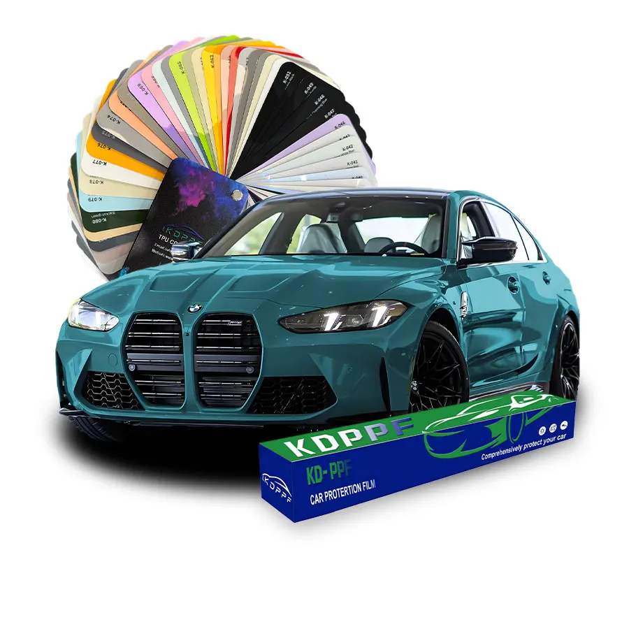 High Quality Anti-scratch Color PPF Film Hydrophobic Anti Yellowing Wrap Car