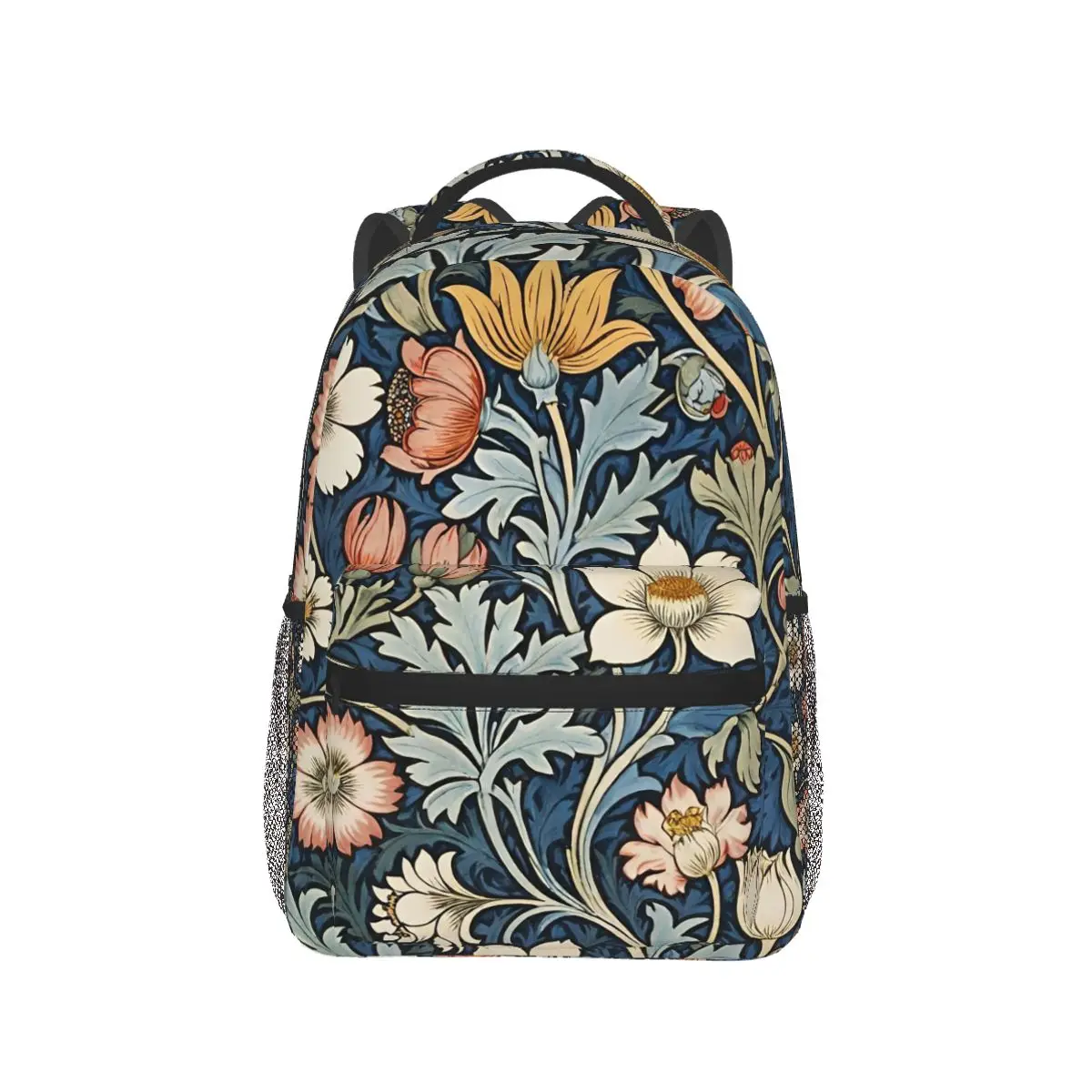 

Framed William Morris Botanical Bliss Backpack Hot Sale Daypack Large Capacity Kids BookBag School Bag Shoulder Bags Men Women