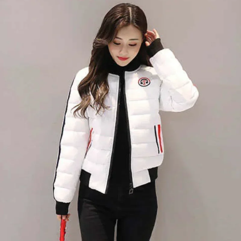 Quilted Cotton Jacket Padded Short Women\'s Bomber Coat Hot High Quality Loose Casual Lady Parka Warm Winter on Sale Modern Great