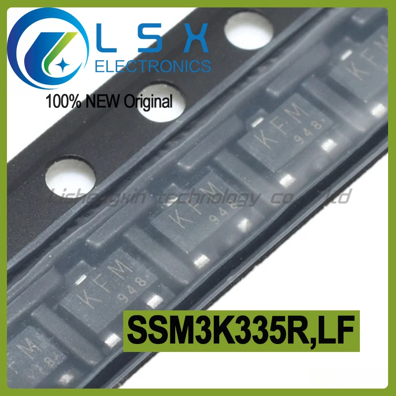 50개 SSM3K335R,LF (T SOT-23F 실크 스크린 KFM N 채널 MOS 전계 효과 신규 및 원본
