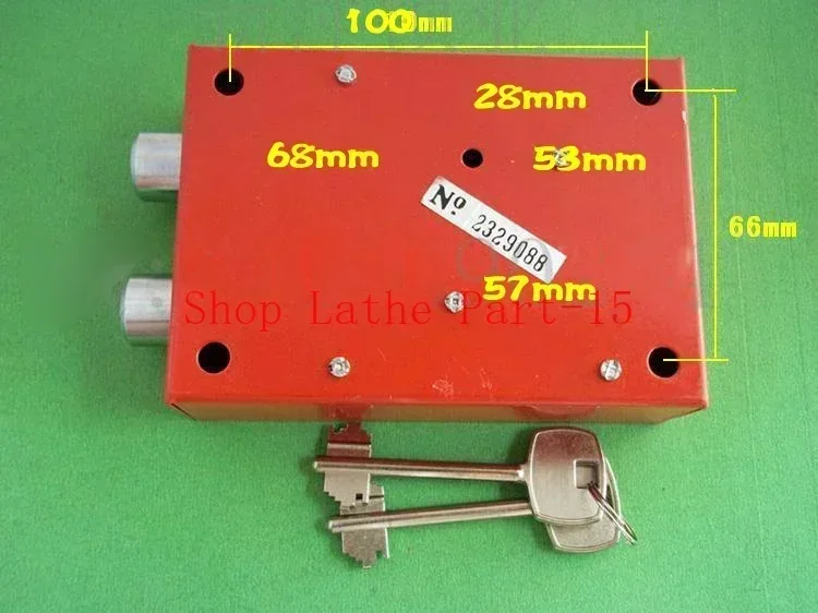 Safe Blade Lock, Small Safe Lock, Cabinet , Password Box Mechanical Lock, Vault 6 Blade Anti-theft