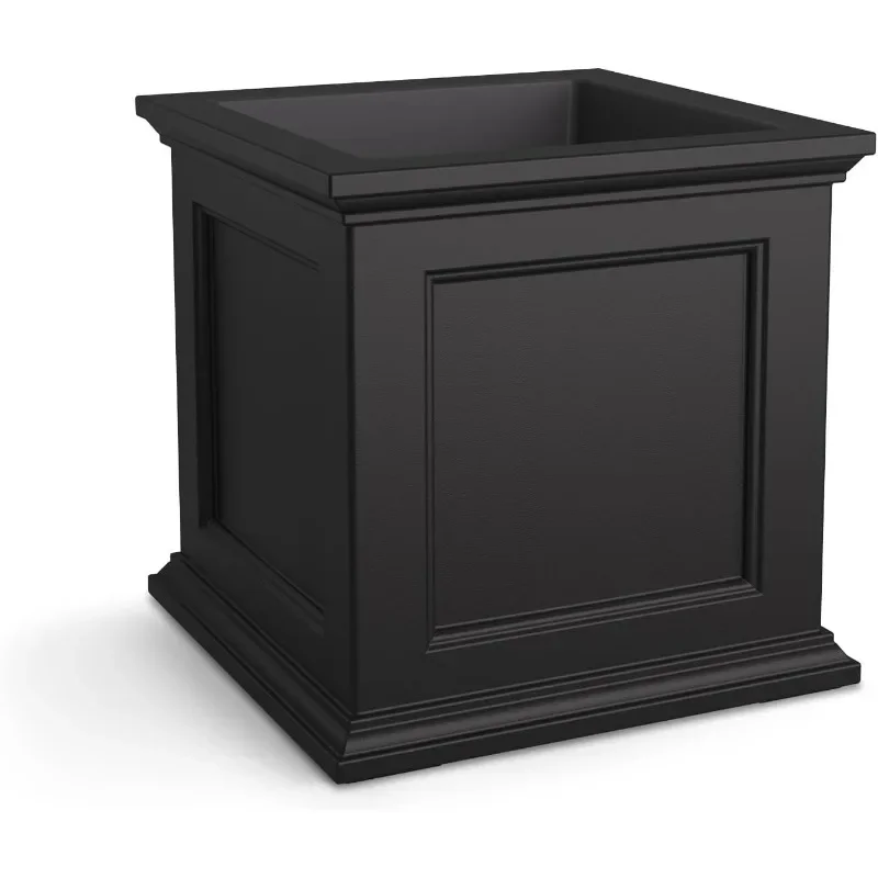 5825B Fairfield Planter, 20-Inch, Black