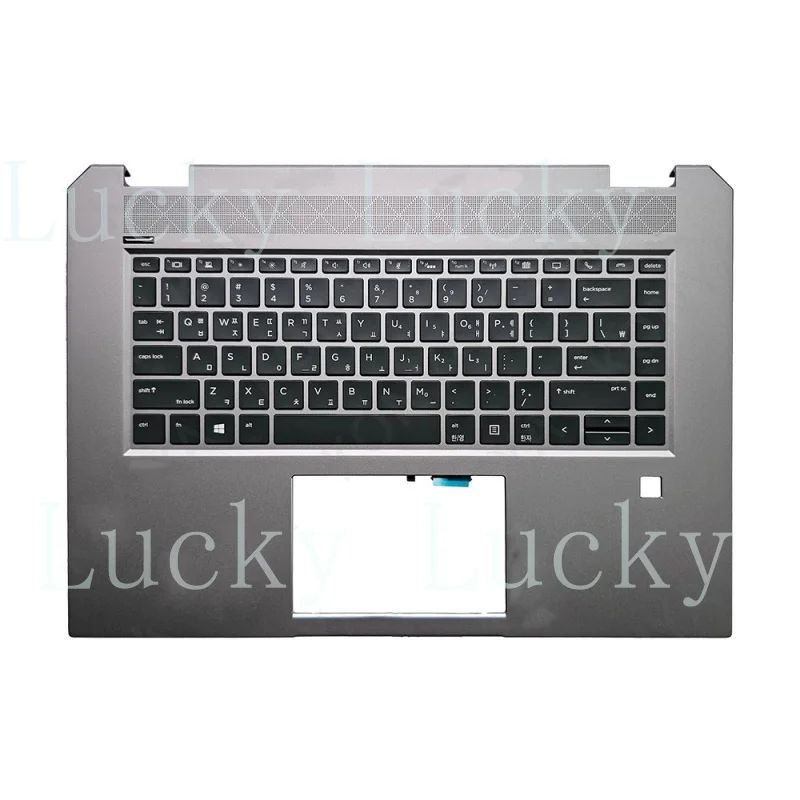 

f Korean KR Keyboard&PalmRest For HP ZBook Studio G5 L30669-AD1 with backlit Gray