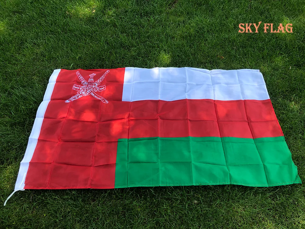 Oman Flag 90x150cm Sultanate of Oman Flag 3x5ft high quality polyester hanging Oman flag banner for decoration