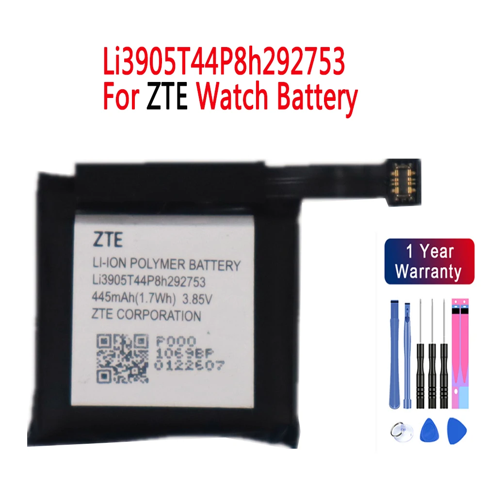 2022 Years 100% Original New 500mAh Li3905T44P8h292753 Battery For ZTE Watch Batteries With Tracking Number