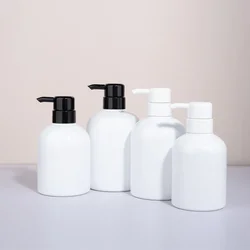 PET Lotion Sub Bottling Hand Sanitizer Shower Gel Shampoo Large Capacity Empty Bottles 300/400/500/600ml Lotion Containers