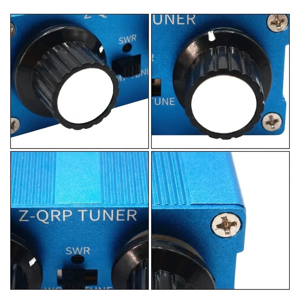 Manual Tuner for QRP HF Radio Applications 5W Power Rating 3-28 MH Operating Frequency 25-2500 Ohm Impedance BNC Connector
