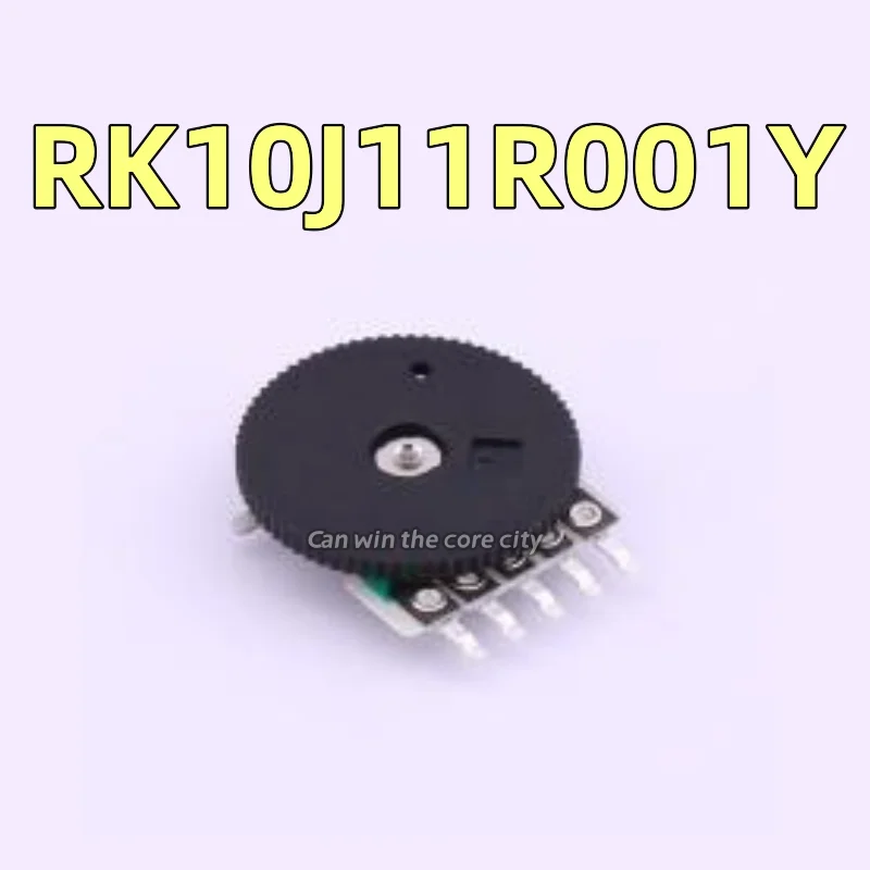 

10 pieces Japan ALPS RK10J11R001Y dial potentiometer 10K single patch 5 pin radio switch 1 * 14MM