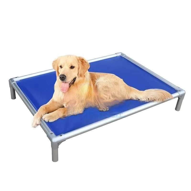 

Pet Houses & Furniture for Kid Puppy Cat Big Dog Easy to Clean Summer Comfortable Black Elevated Dog Bed