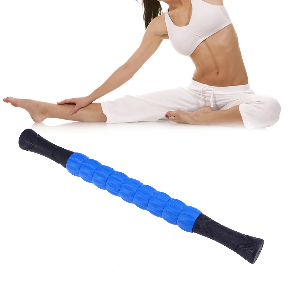 

Massage Bar Muscle Roller Massage Stick for Physical Therapy Points Myofascial Pain Relief Sore Muscles Faster R