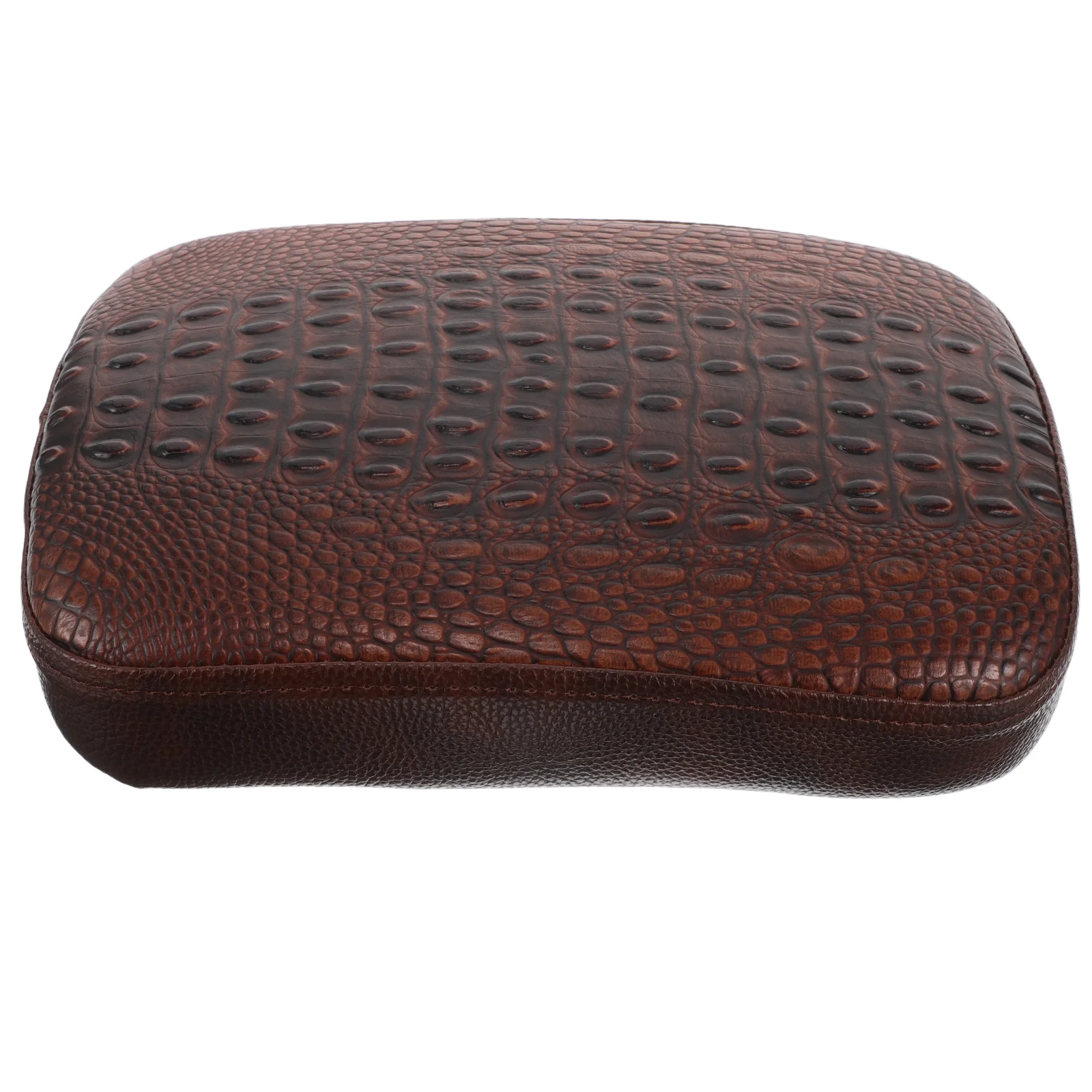 

Rear Cover Motorcycle Seat Cushion Retro Pu Modification Waterproof Wear Resistant Suction Cups Fit Most Models