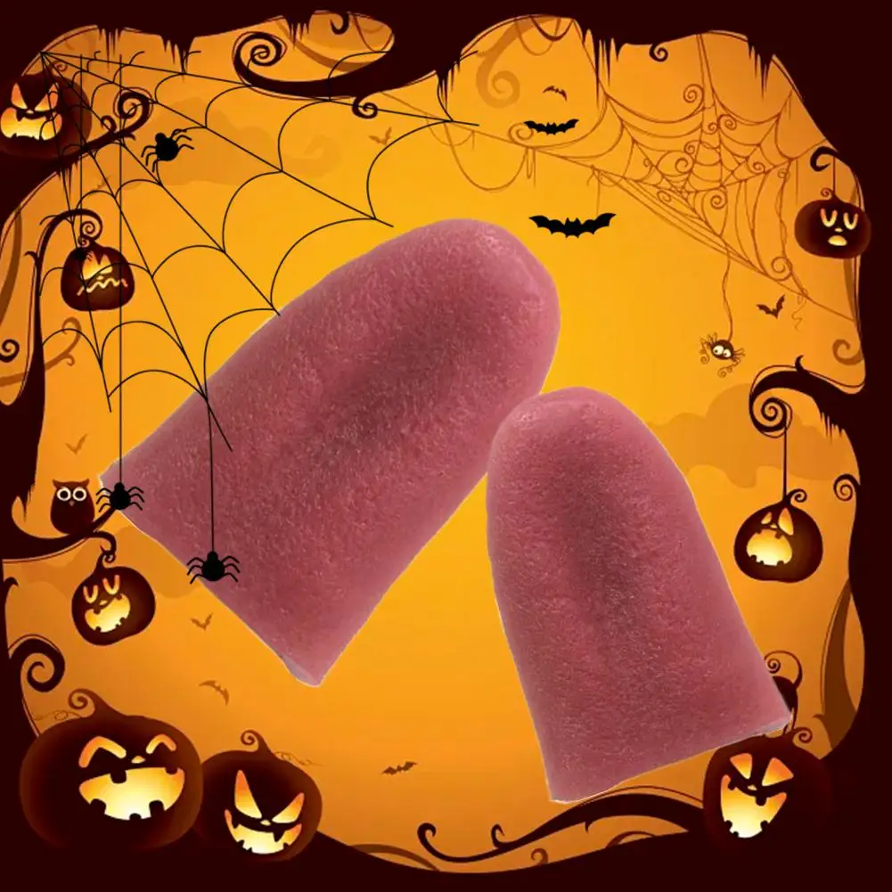 1/3/5/10/20PCS Halloween Prank Fake Tongue 5.53.81.2cm Red TPR Realistic Magic Prop Portable Gag Trick Toy for April Fools Day